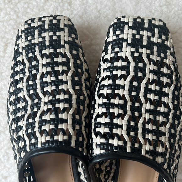 Sam Edelman Leona Black and White Slip On Mules Size 11 - Picture 4 of 5